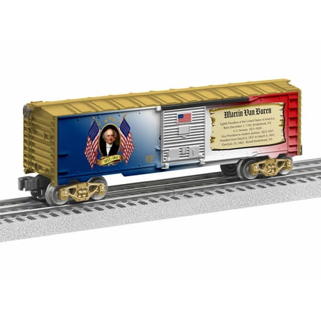 Lionel O Gauge Martin Van Buren Presidential Series Electric Train Boxcar, Model Train Rolling Stock