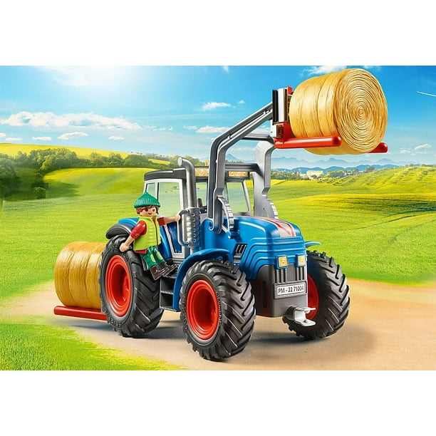 Playmobil -- Pièce de rechange -- Tracteur et remorque 5121 
