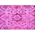 thumbnail image 1 of Ahgly Company Indoor Rectangle Abstract Pink Modern Area Rugs, 2' x 4', 1 of 4
