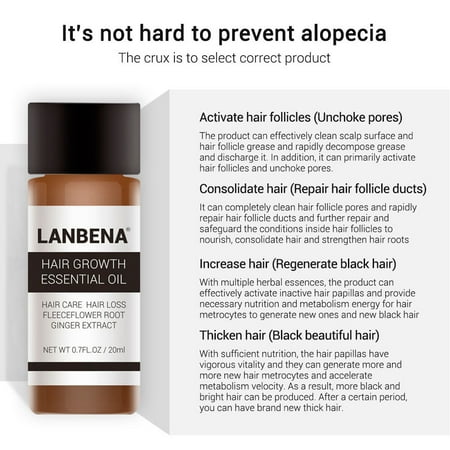 Yosoo Hair Growth Essence Lanbena Natural Hair Growth Essence Oil