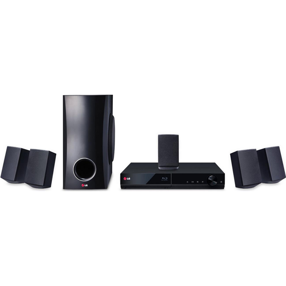LG 5.1 Channel 500W Smart 3D Blu-ray Home Theater System (BH5140S) - image 2 of 4