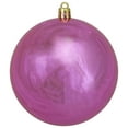 thumbnail image 5 of Northlight 12ct Bubblegum Pink Shatterproof 4-Finish Christmas Ball Ornaments 4", 5 of 5