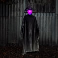 thumbnail image 3 of 68 Inch Halloween Witch Props with Colorful LED Head Outdoor Scary Witch Plug-in Halloween Witch, 3 of 8