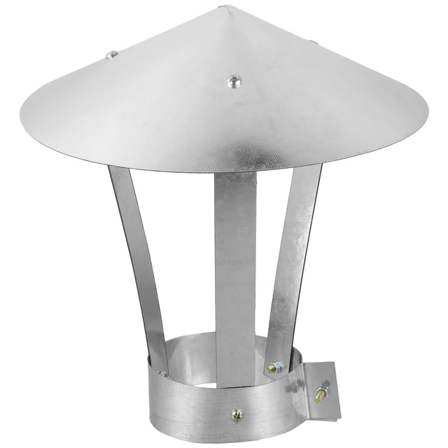 Bouchon de Cheminée en Fer Robuste pour Cheminée, Couverture de Pluie pour Tuyau de Cheminée à Domicile