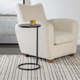 thumbnail image 5 of Uttermost Brunei Contemporary Metal and Aluminum Accent Table in Black/Silver, 5 of 5