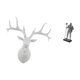 thumbnail image 5 of Estatua de cabeza de ciervo para decoración de pared, figura de caballero de alce de resina, escultura artística, adorno coleccionable, ideal para reg, 5 of 8