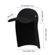 thumbnail image 2 of Sombrero de pesca unisex Gorra con visera Protección solar con cubierta para el cuello de la oreja (Negro) Ehuebsd  Para estrenar, 2 of 8