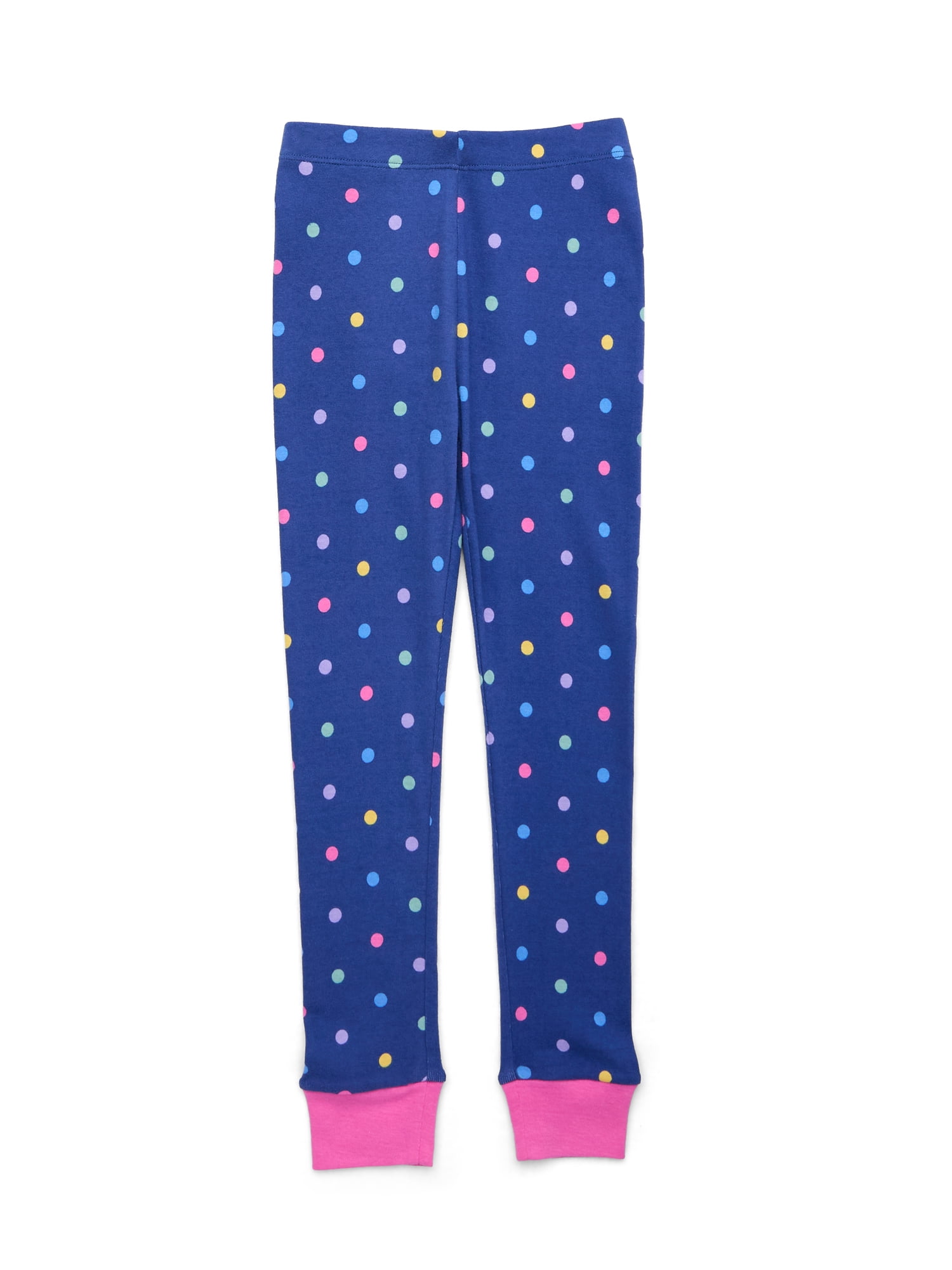 Wonder Nation Girls Short Sleeve Top, Pants and Shorts Pajama Sleep Set, 3-Piece, Sizes 4-10
