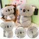 thumbnail image 2 of Cute Koalas Stuffed Animal Fashion Life-Like Adorable Plush Doll Birthday Present for Kids Boys Girls, 2 of 5