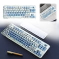 thumbnail image 2 of Tapas Teclas Dibujos Animados PBT Keycap 131 Btafrte para Teclado Personalizado Juegos DIY, 2 of 9