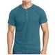 thumbnail image 1 of Chaqueta Casual de Color Sólido de los Hombres, Botón de Manga Corta Delantera Cuello Redondo Blusa Ligera para el Uso Diario Y el Trabajo, Moda Superior, 1 of 5
