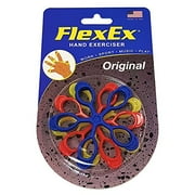 FlexEx Patented Hand Exerciser - Original Made in USA Hand Grip Strengthener for Physical Therapy Musicians and Athletes