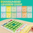thumbnail image 3 of QJUHUNG Matching Memory Game Help Learn Portable Toddler Kid Road Trips Essentials Educational Car Airplane Travels Games Challenging Wood Board Game Toy for Children, 3 of 10
