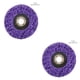 thumbnail image 3 of Eigraketly Rueda de lijado Pulido de acero inoxidable Pintura Rectificado Limpieza Herramientas de resistencia al desgaste Disco de aluminio Coche #115 morado 2Conjunto, 3 of 6
