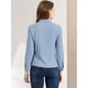 thumbnail image 5 of Allegra K Blusas Con Botones Y Cuello En Punta De Manga Larga Puntos suizos Office Para Mujer Gris azul M, 5 of 6