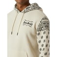 thumbnail image 6 of Dogg Supply by Snoop Dogg Men's & Big Men's Paisley Fleece Hoodie Sweatshirt, Sizes XS-3XL, 6 of 6