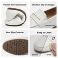 thumbnail image 5 of Ecetana Women's Penny Loafers Slip-Ons Flats Business Dress Shoes Lightweight Walking Driving Shoes, 5 of 6