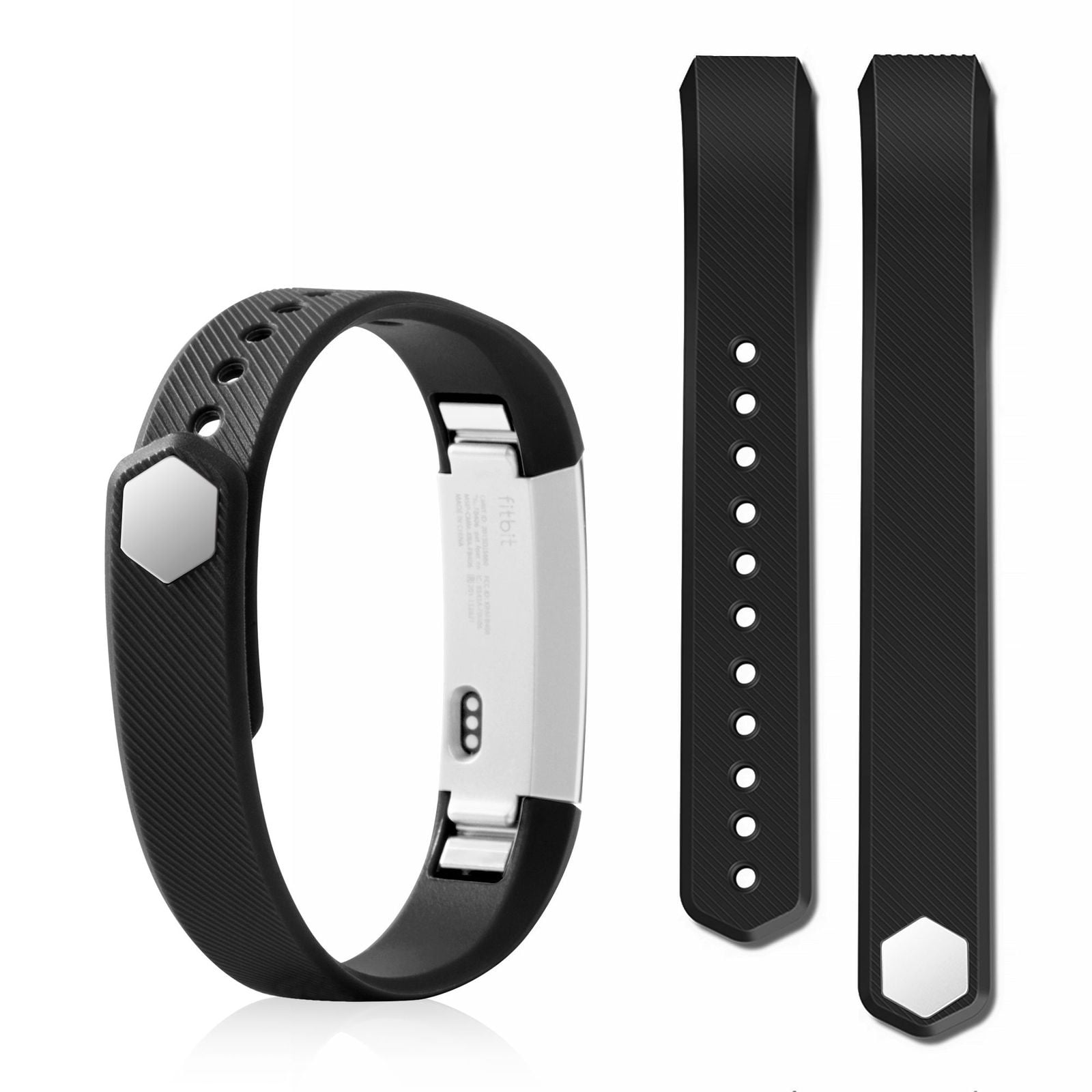 US New Soft Replacement Silicone Wrist Band Strap Clasp Buckle For Fitbit Alta x 