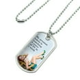 thumbnail image 2 of Greatest Talent Watching 5 Years TV in 1 Week Funny Humor Military Dog Tag Pendant Necklace with Chain, 2 of 5