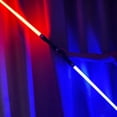 thumbnail image 5 of Lightsaber Toy Colorful Cool Luminescent Parent-child Interaction Cosplay Props Detachable LED Glowing Lightstick Children Light Toy Christmas Gift, 5 of 8