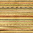 thumbnail image 1 of Ahgly Company Indoor Square Abstract Sedona Brown Abstract Area Rugs, 4' Square, 1 of 6