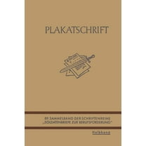 Plakatschrift, (Paperback)