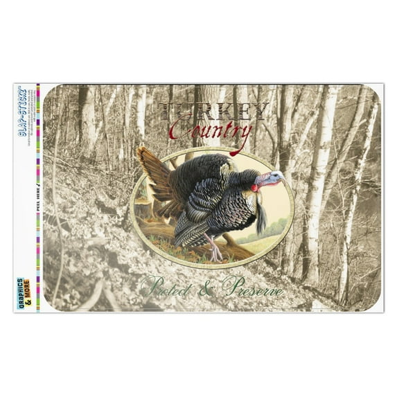 Turkey Country Protect and Preserve Home Business Office Sign