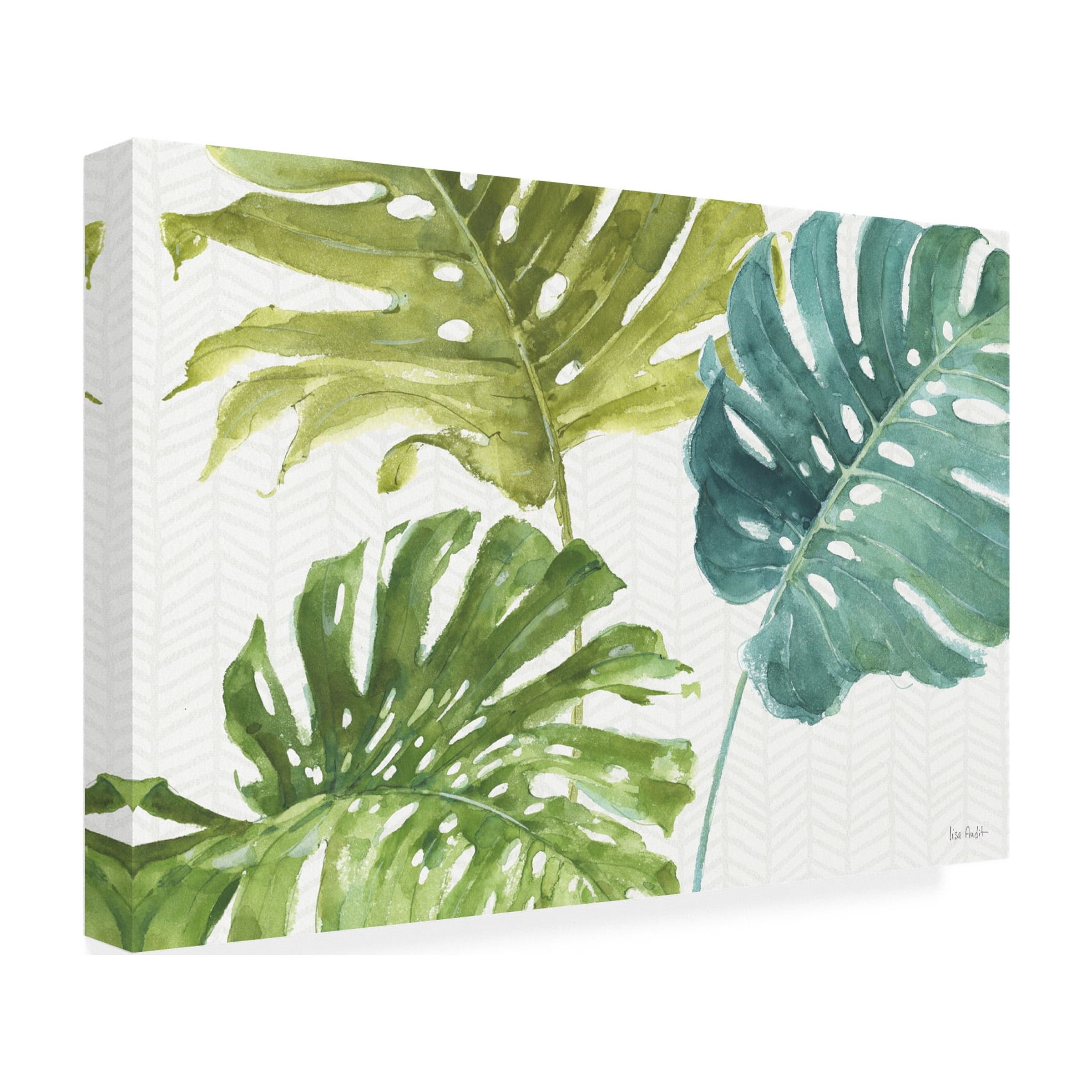 Trademark Fine Art 'Mixed Greens LXIX' Canvas Art by Lisa Audit