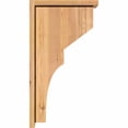 thumbnail image 3 of 7 1/2"W x 14"D x 26"H Monterey Smooth Corbel w/Backplate, Western Red Cedar, 3 of 9
