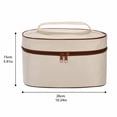 thumbnail image 2 of Lunch Bag, Portable Insulated Zippered Thermal Cooler Reusable Food Container for Work Office Picnic Travel Outdoor Lightweight Handheld Meal Bag with Handle., 2 of 5