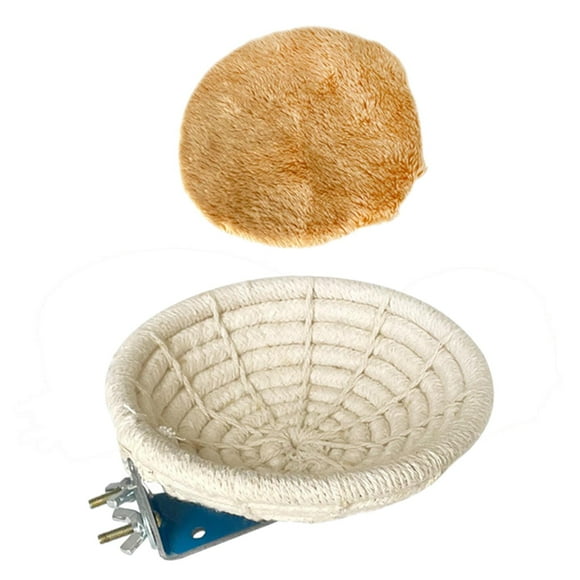 Bird Breeding Nest Bed Woven Nest Bed Budgies Handmade Parakeets Hatching Canary 13.5cm