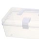 thumbnail image 3 of Recipiente de Contenedor Transparente, con Organizador de Tapa Duradero para Almacenar Costura de Cosméticos, 3 of 3