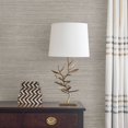 thumbnail image 2 of Brewster 2829-80032 Liaohe Metallic Grasscloth Inspired Unpasted Wallpaper, 2 of 5