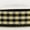 Black & Gold, variant on Ribbon Bazaar Taffeta Gingham Check 5/8 inch Navy 25 yards Ribbon