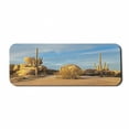 thumbnail image 1 of Cactus Computer Mouse Pad, Desert Scenery Saguaros and Boulders Catching the Day's Last Sunbeams, Rectangle Non-Slip Rubber Mousepad Large, 31" x 12" Gaming Size, Pale Blue Pale Brown, by Ambesonne, 1 of 2