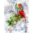 thumbnail image 2 of Young, Chamira 12x14 White Modern Wood Framed Museum Art Print Titled - Rose Colored Candy II, 2 of 4