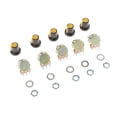 thumbnail image 1 of LOVIVER 5 Pieces 10K ohm 3 Terminal Linear Taper Rotary Audio B Type Potentiometer, 1 of 8