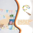 thumbnail image 3 of Toystoory Colgante de Pascua de 85CM, adorno de atmósferas de fiesta, cuentas de decoración de primavera, abalorios artesanales, accesorio de fotografía Kits de decoración para fiestas Toystoory HA079197-00B, 3 of 6