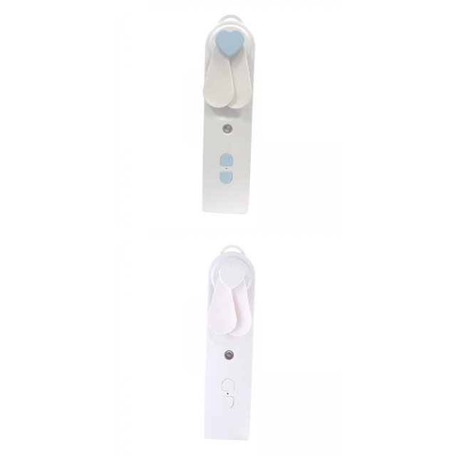 2 Juegos de de Ventilador Silencioso de Niebla de Mano USB Pequeño para Acampar, Pescar Y Zulema Ventilador de mano USB