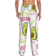 thumbnail image 3 of Balery Men'S Avocado Work Out Pants,Sleepwear Pants,Pajama Pants,Pj Bottoms Drawstring And Pockets-X-Large, 3 of 9