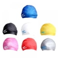 thumbnail image 3 of Silicone Swimming Cap Ear Protection Men And Women Long Hair Waterproof Diving Cap, 3 of 8