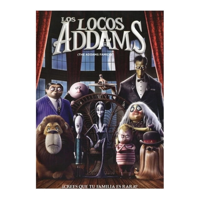 Los Locos Addams 2019 Pelicula Animada Dvd Universal