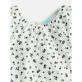 thumbnail image 2 of Wonder Nation Toddler Girls' Print Cotton Dress with Bubble Hem, Sizes 12M-5T, 2 of 3