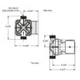 thumbnail image 3 of TACO 006E3 Comfort Solutions ECM High-Efficiency Hot Water Circulation Pump, 3 of 5