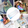 thumbnail image 2 of Plastic Table Clothes Illusion Film Quilted Fabric Glitter Tablecloth Mirror Trim Colorful Wrapping Paper, 2 of 6