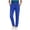 Blue, variant on Women's Scrub Pants with Pockets, Elastic Waist Drawstring Stretch Pants, Full Length Comfort Work Pants for Nurse