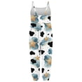 thumbnail image 4 of LvhaoGJOB Girls' Stretchy Material Overalls with Breathable and Lightweight, 4 of 9