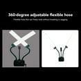 thumbnail image 4 of Bras Doubles Ajustables, avec Support pour Téléphone, à Intensité Réglable 3000K-6500K, Effet d'Éclairage Puissant pour Vidéo, Diffusion en Direct, 4 of 7