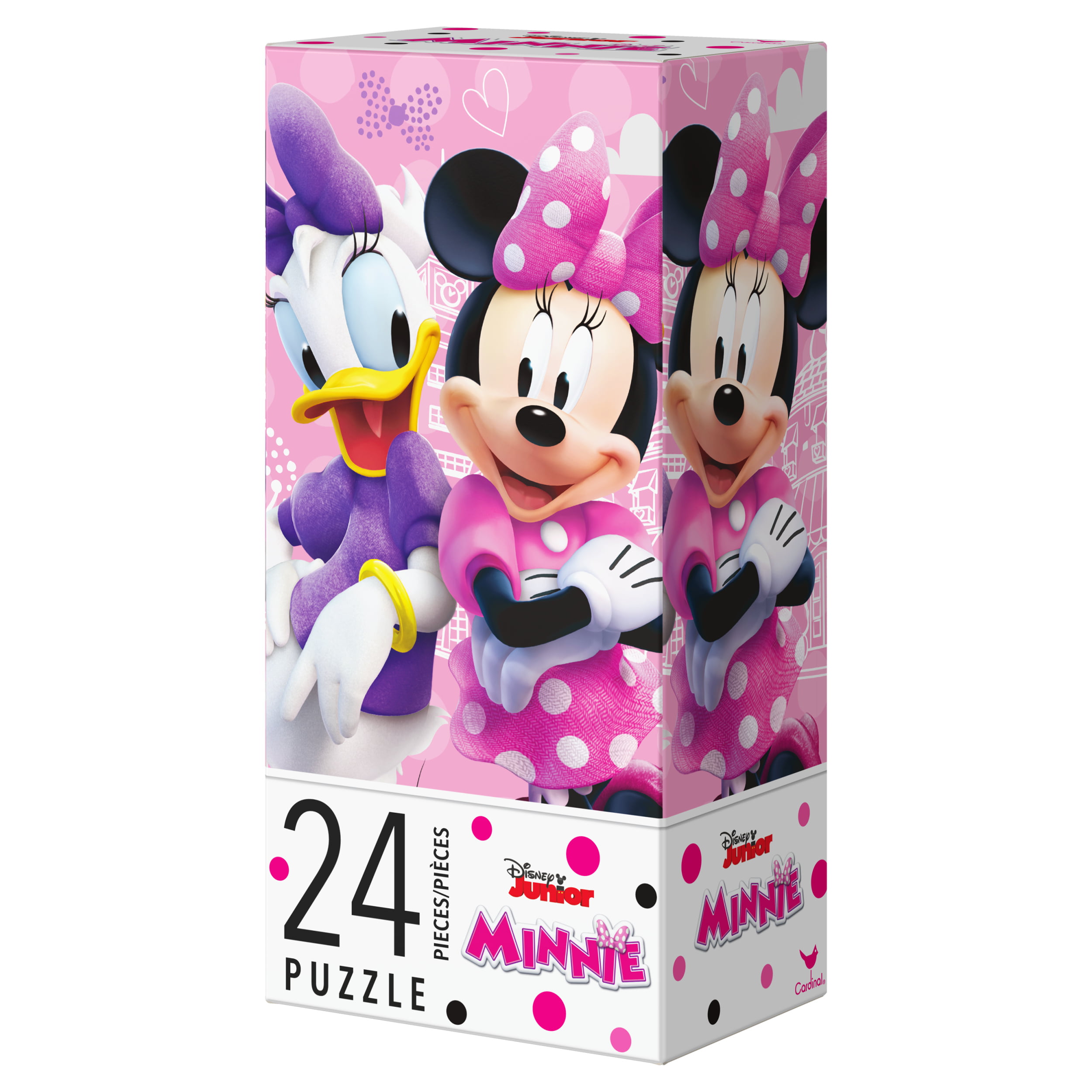 Trefl 2 In 1 24 48 Piece Girls Kids Minnie Mouse Daisy Shopping Jigsaw Puzzle 