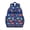 Blue-28, variant on Tropical Nautical Whale Students Backpack, Underwater Marine Life Ocean Sea Abstract Colorful Funny Cute Design